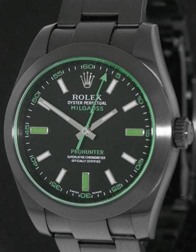 rolex milgauss pro hunter usato|pre owned rolex milgauss.